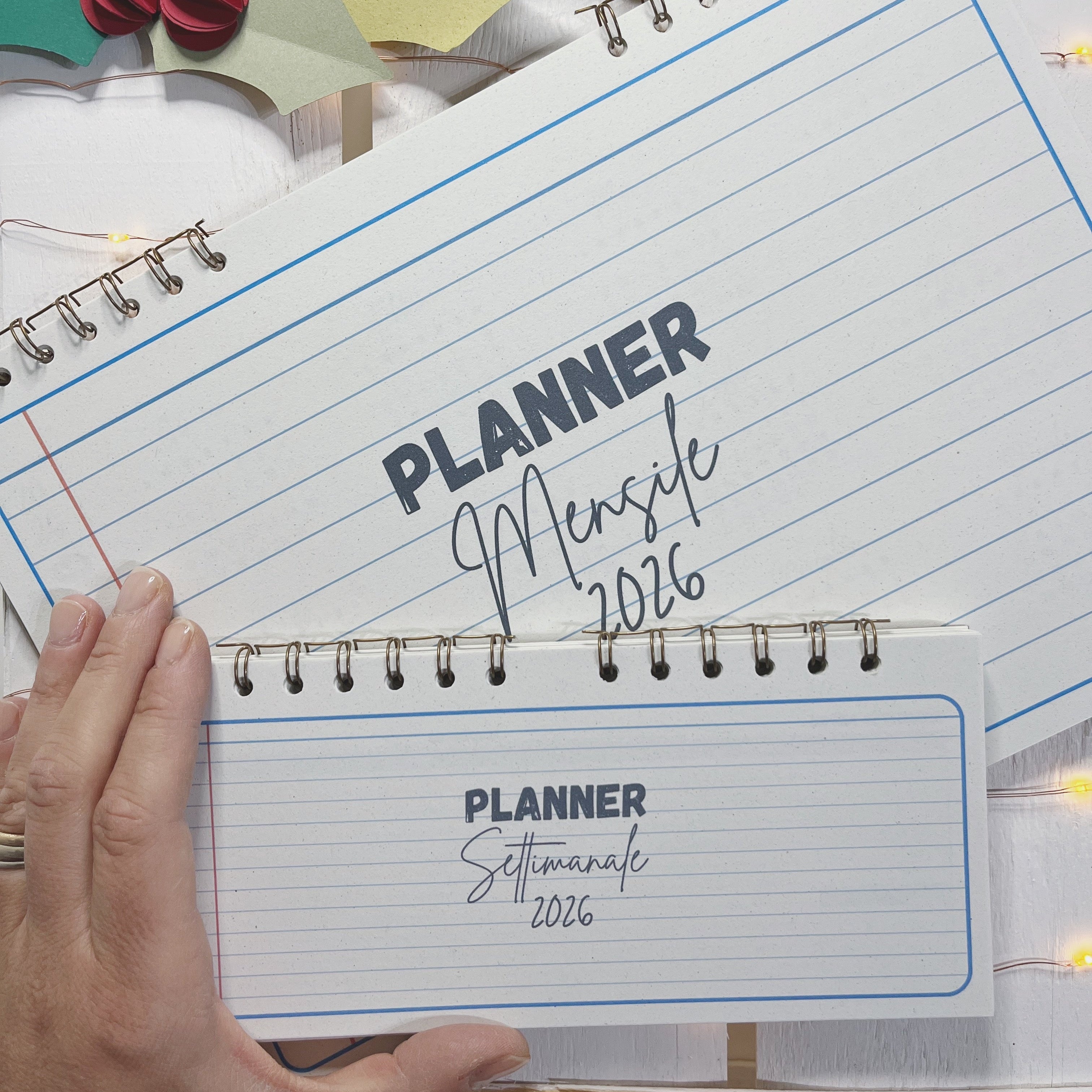 Planner mensile e settimanale 2026