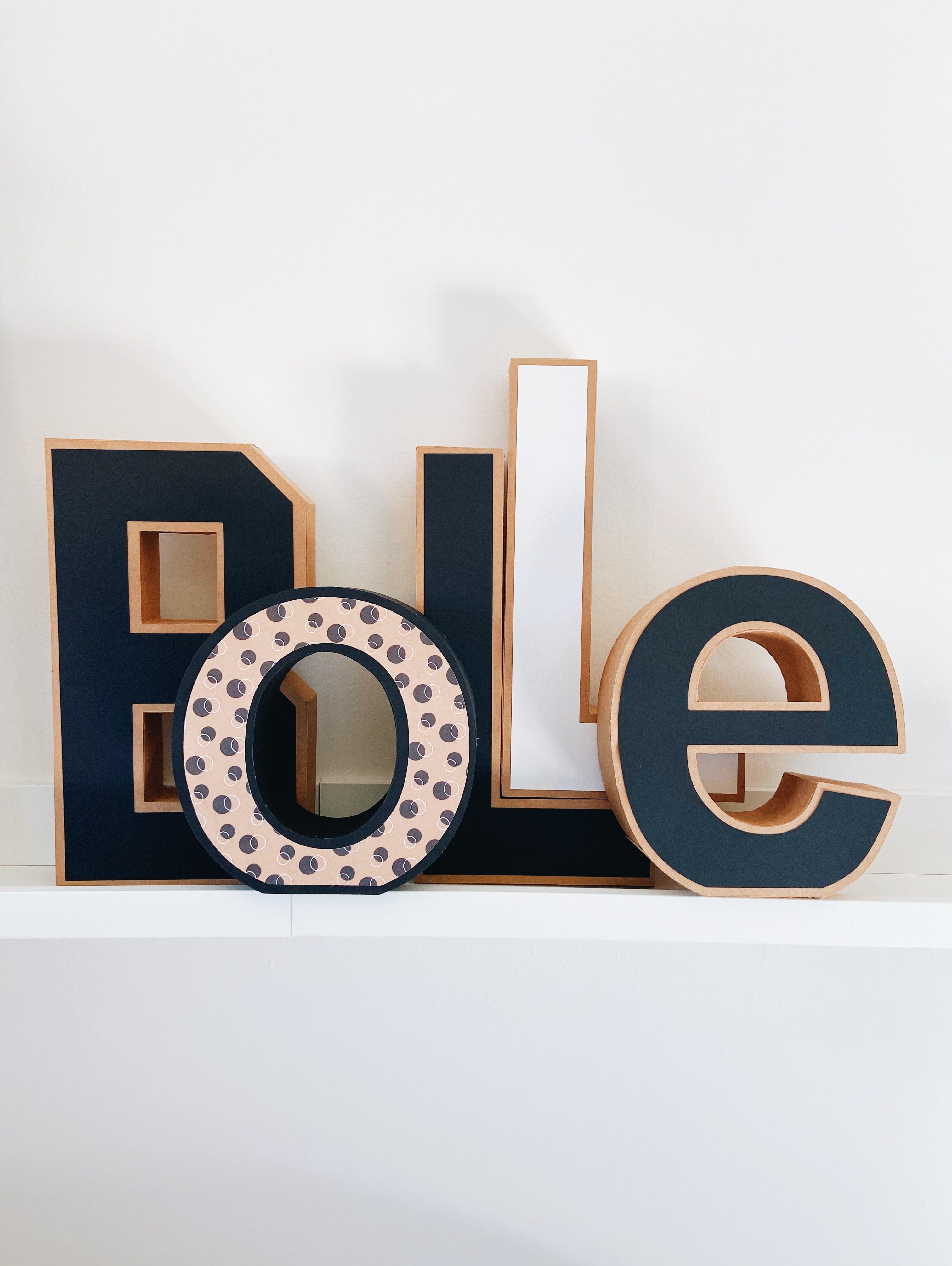 LETTERE, NUMERI & OGGETTI 3D