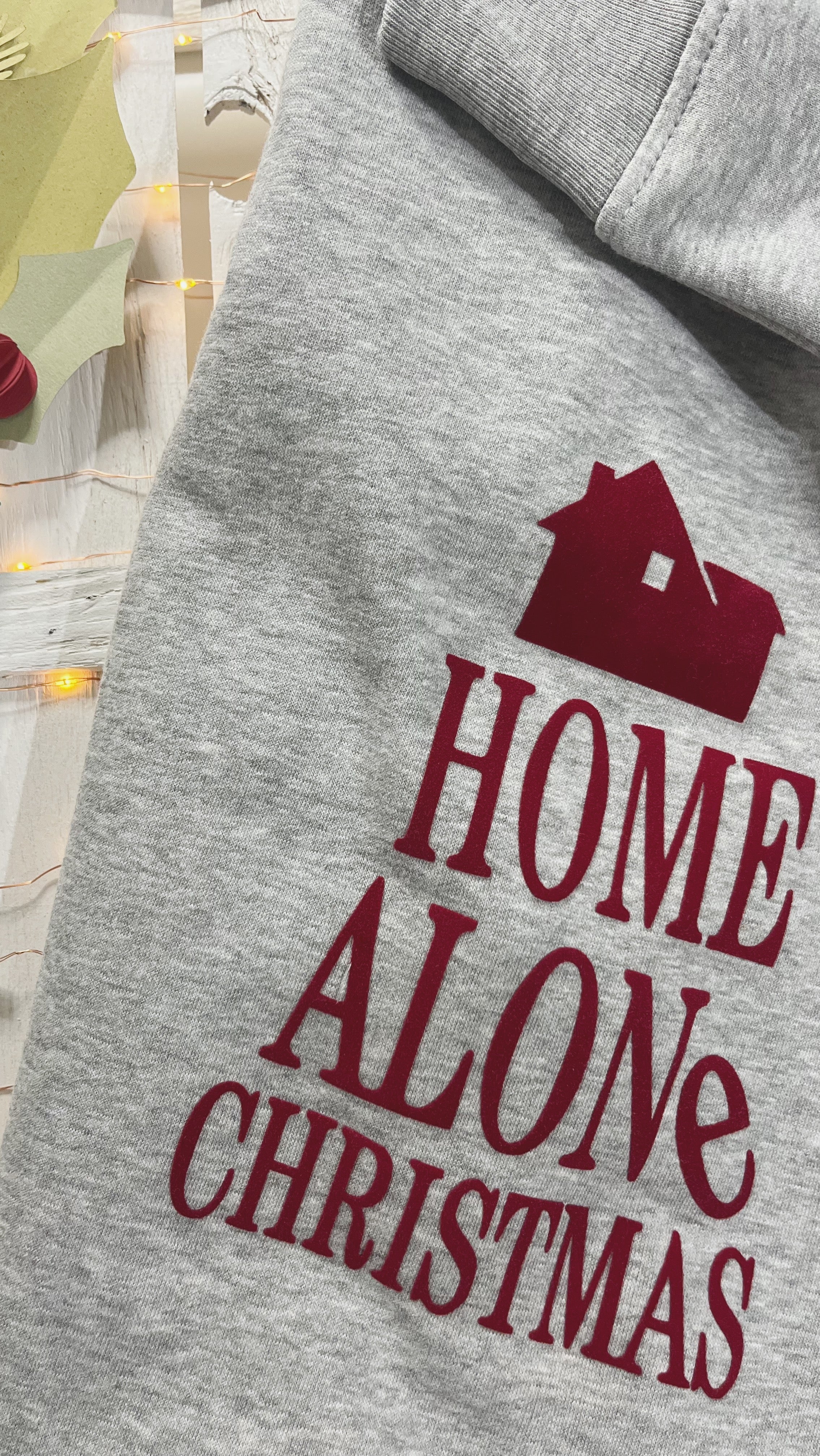 FELPA “HOME ALONE CHRISTMAS” - ADULTI