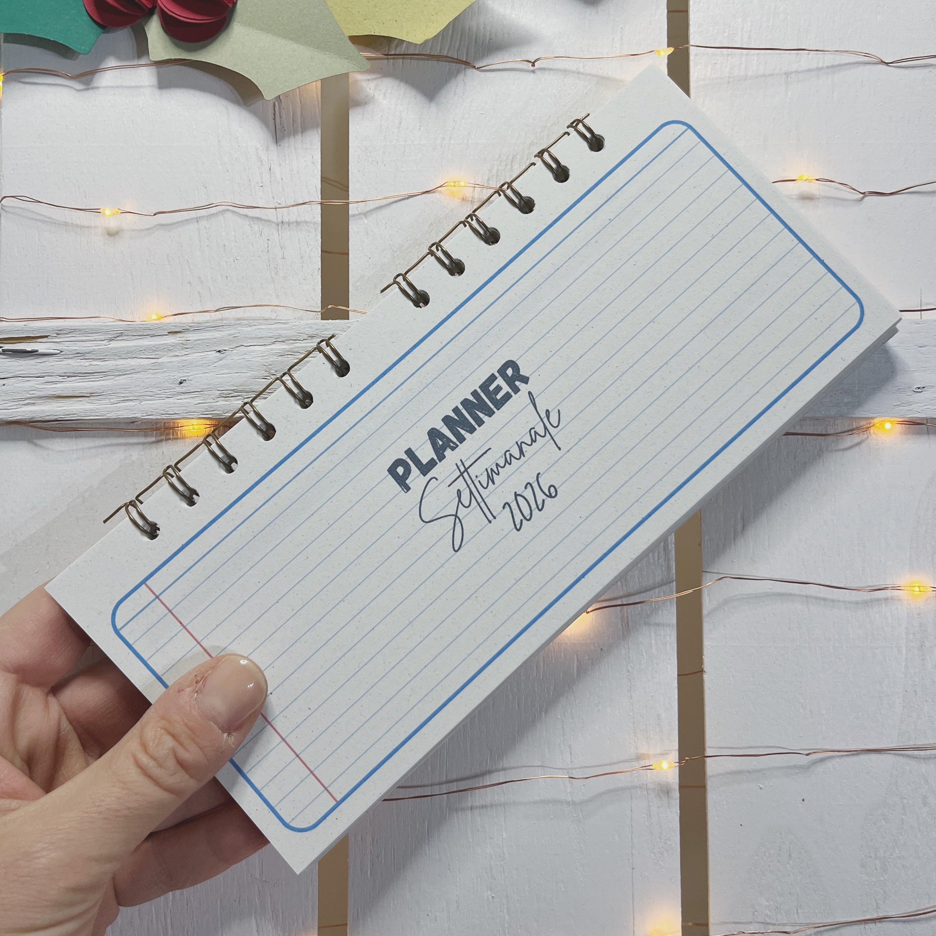 PLANNER MENSILE 2026 + SETTIMANALE