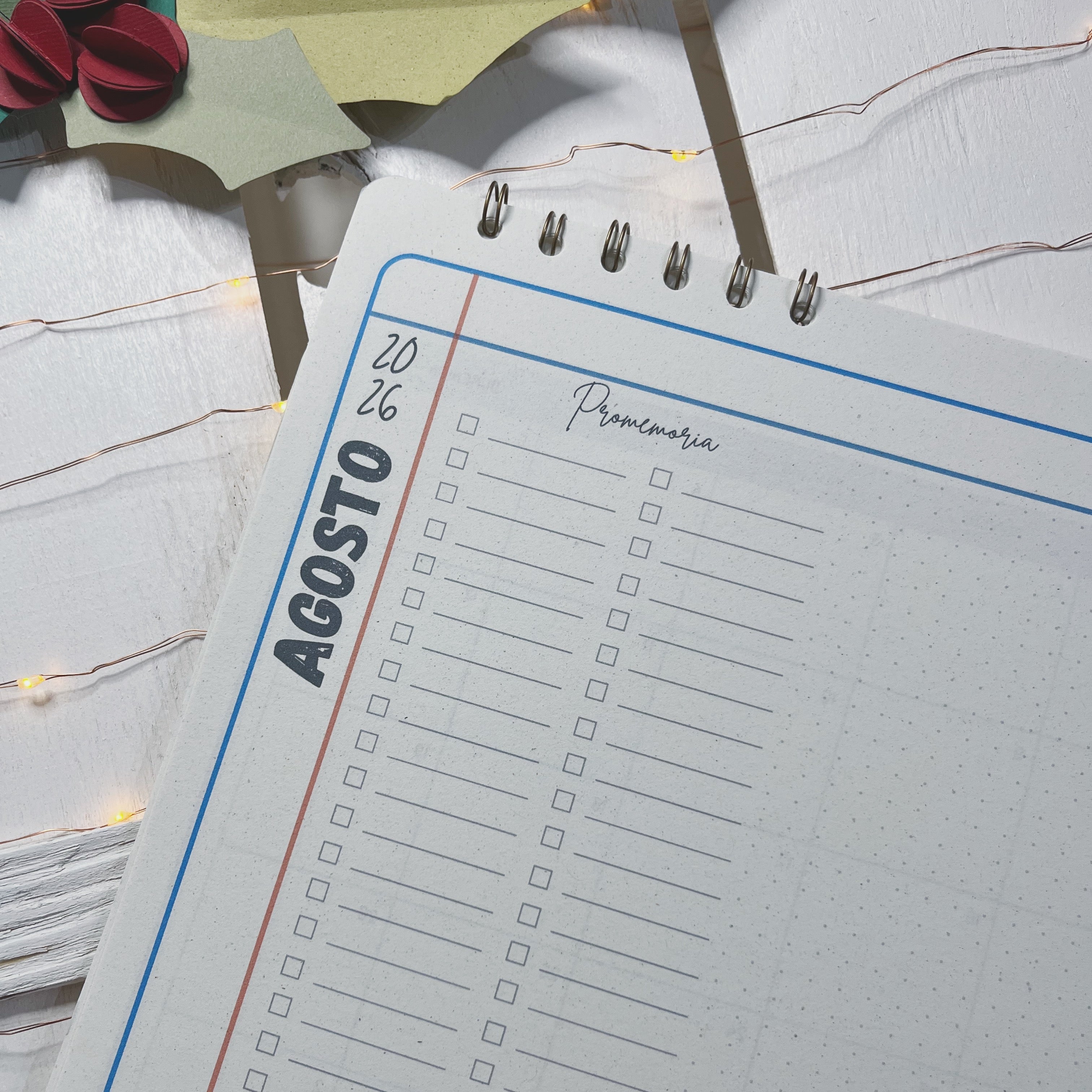 PLANNER MENSILE 2026