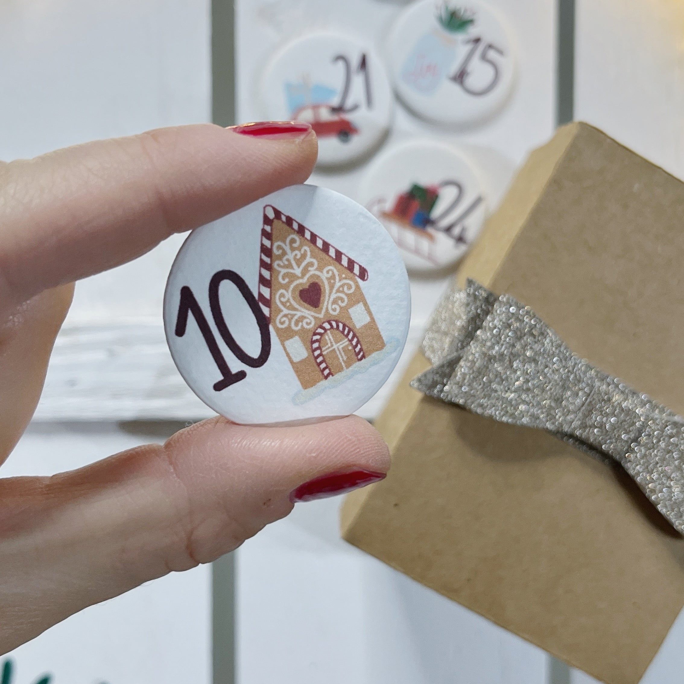 CALENDARIO DELL'AVVENTO - MAGNETI