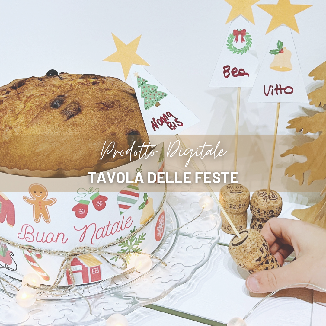 PRODOTTO DIGITALE - TAVOLA DELLE FESTE