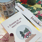 kit calendario avvento tazza quaderno e matita personalizzato Carta in Barattolo
